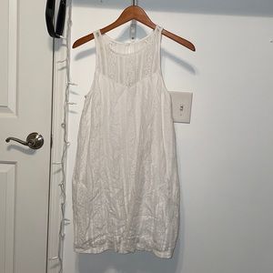 White lace dress